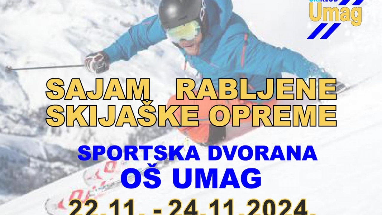 Sajam rabljene skijaške opreme u Umagu