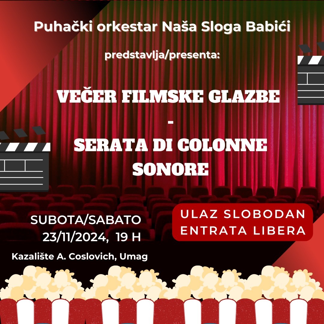 Večer filmske glazbe u Umagu – ne propustite koncert PO 