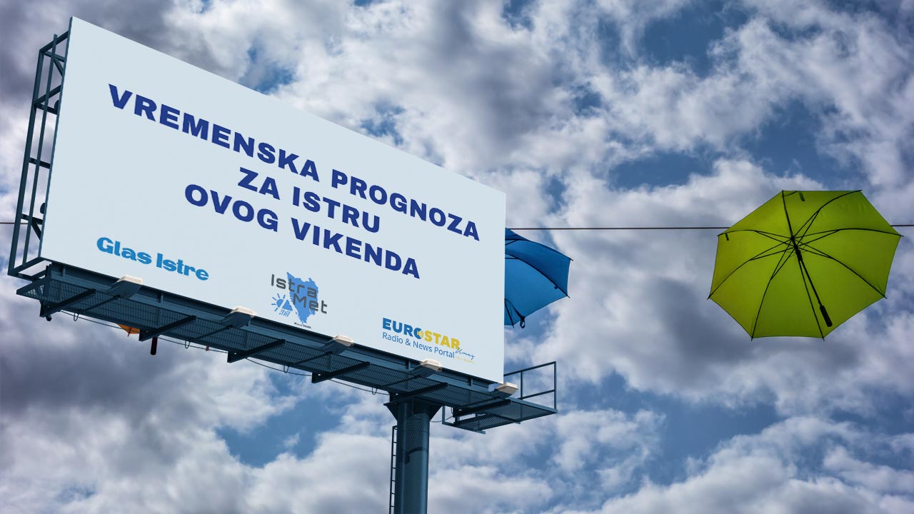 Vremenska prognoza za Istru ovog vikenda