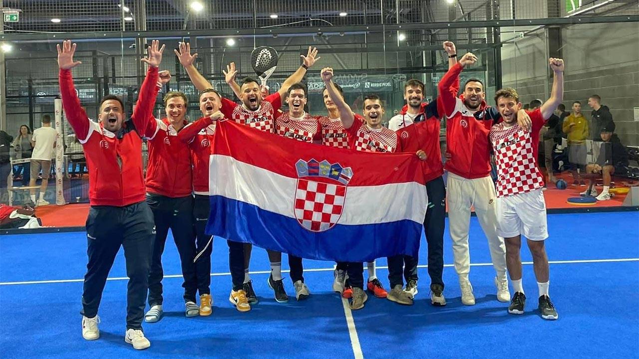 Luka Belić iz Umaga član hrvatske padel reprezentacije