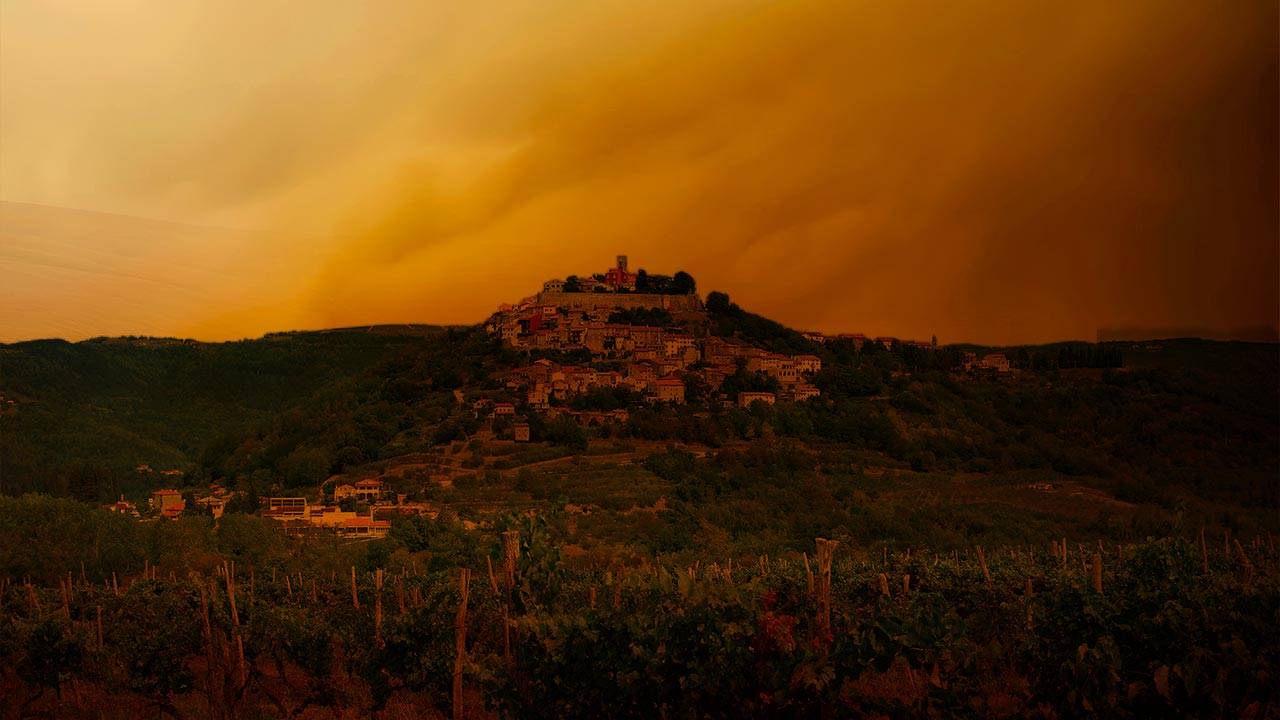 Ogromna količina saharskog pijeska stigla do nas