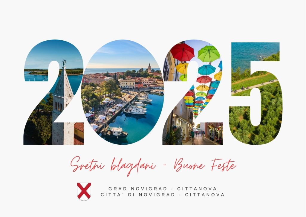 Grad Novigrad: Sretan Božić i nova 2025. godina!