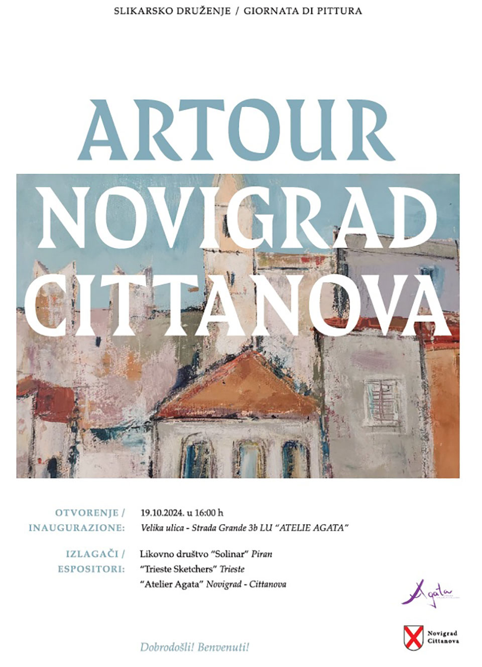 Slikarski susret iz projekta Artour Novigrad – Cittanova