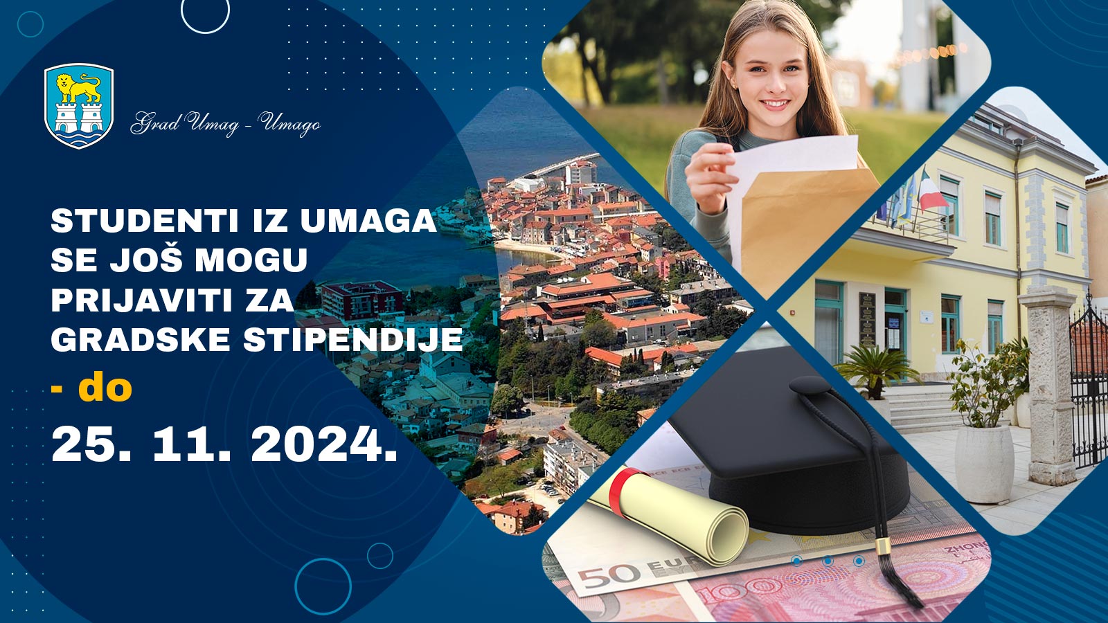 Studenti iz Umaga još se mogu prijaviti za gradske stipendije