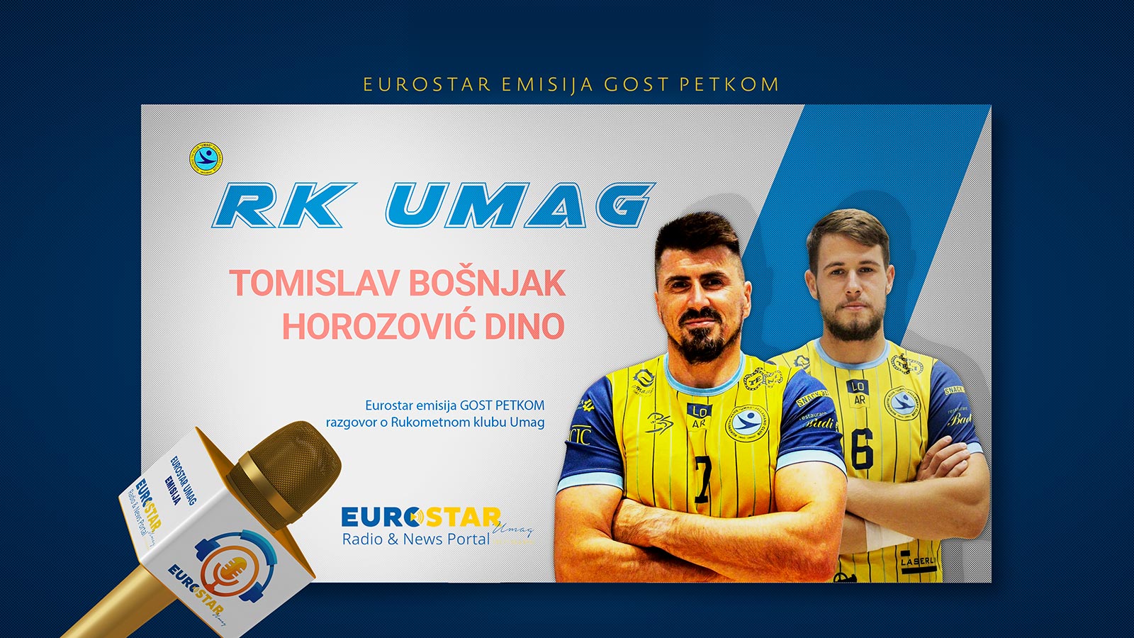 Eurostar emisija Gost petkom: Tomislav Bošnjak i Horozović Dino