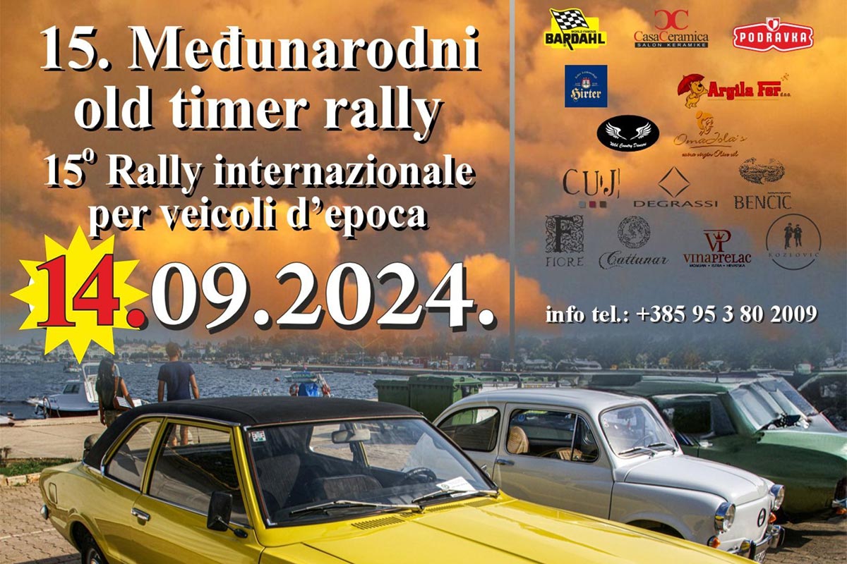 15. MEĐUNARODNI OLD TIMER RALLY UMAG