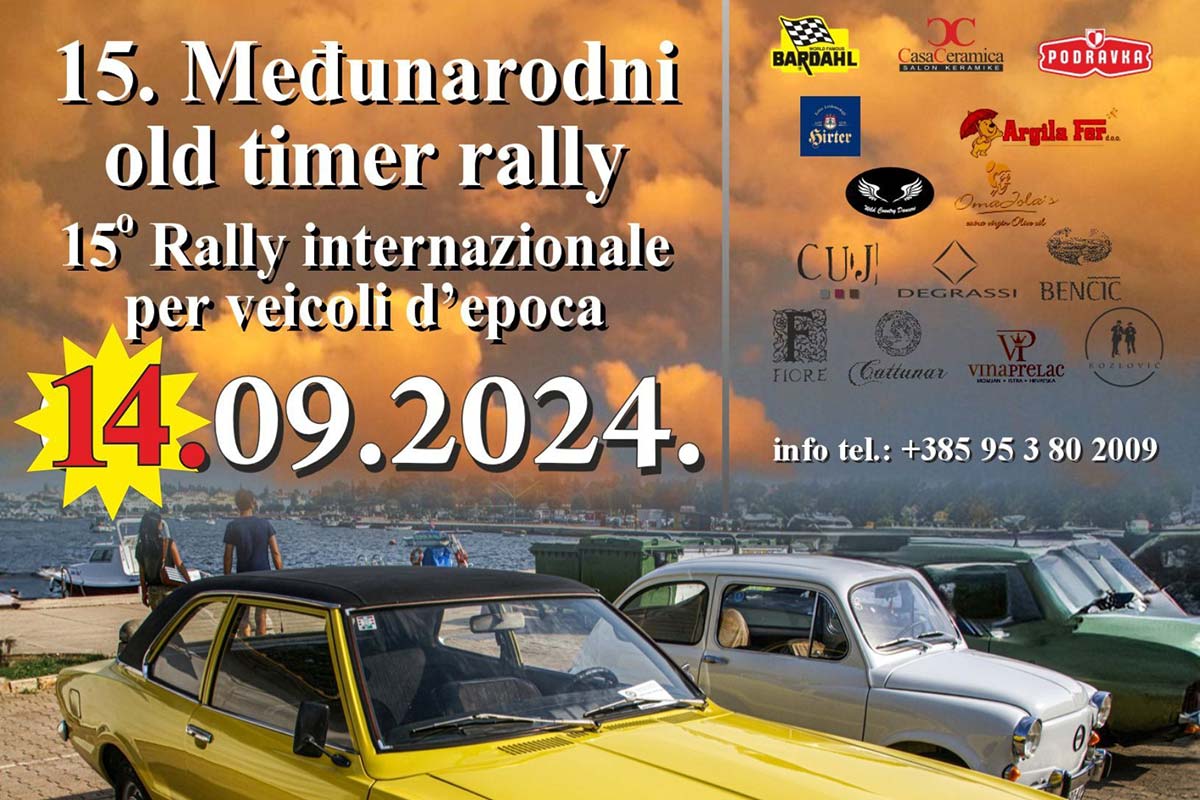 15. Međunarodni Old Timer Rally u Umagu