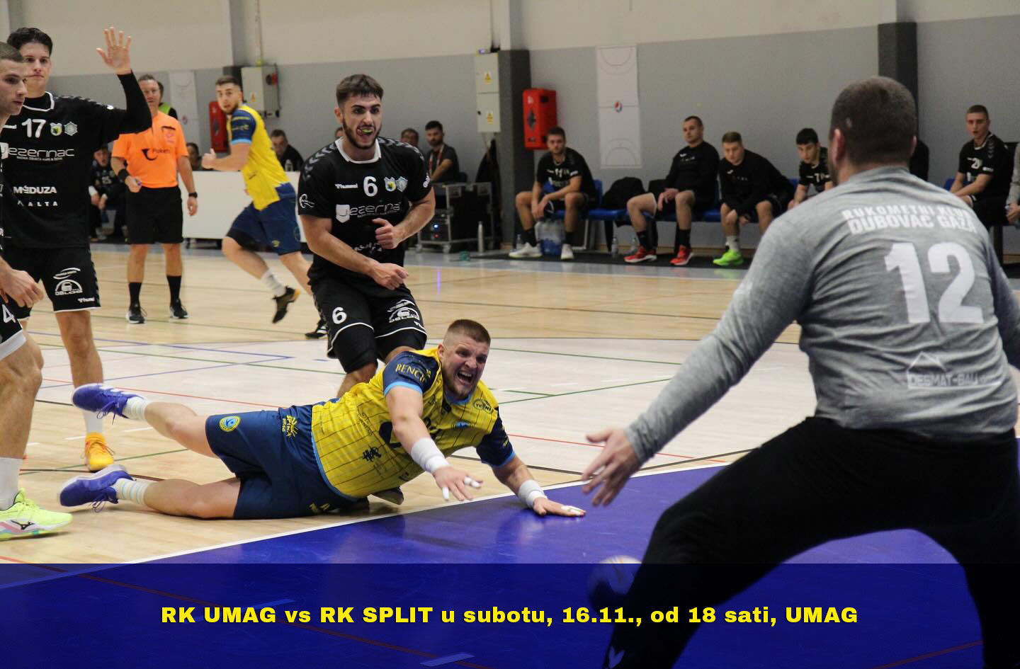 RK Umag i RK Split u subotu, 16.11. od 18 sati