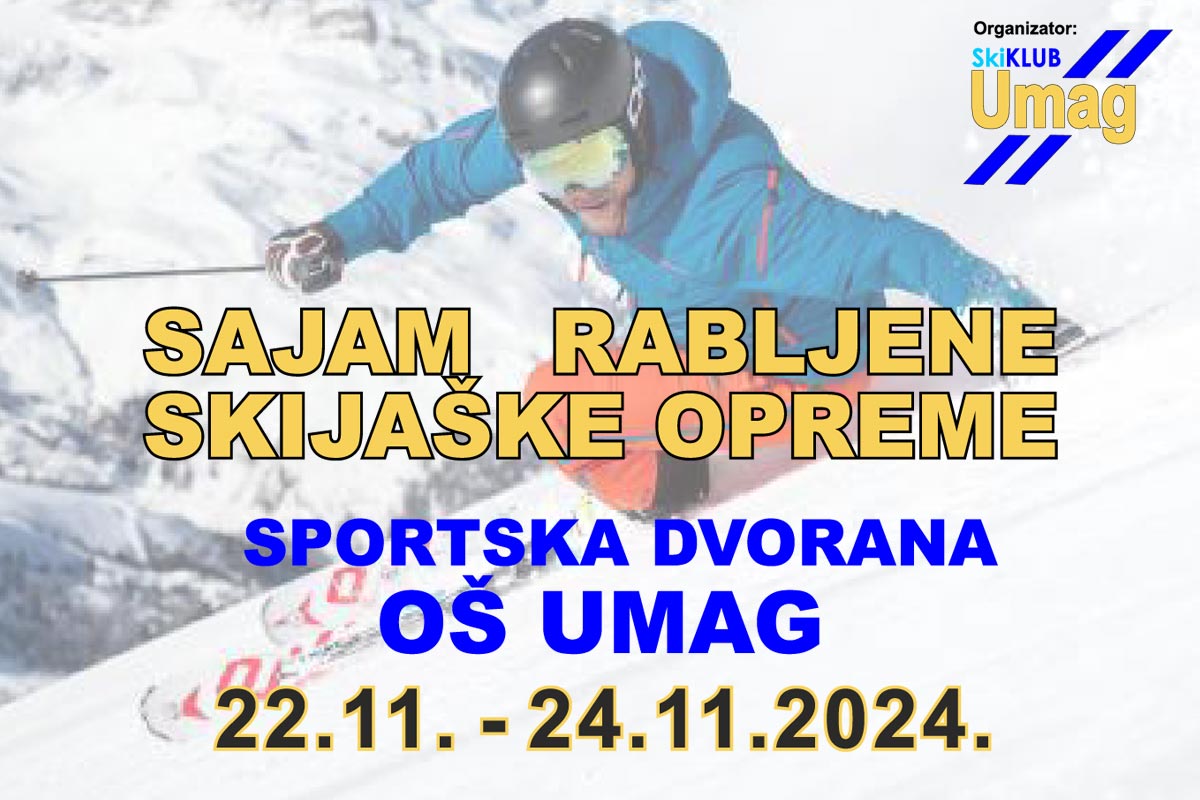 Sajam rabljene skijaške opreme u Umagu