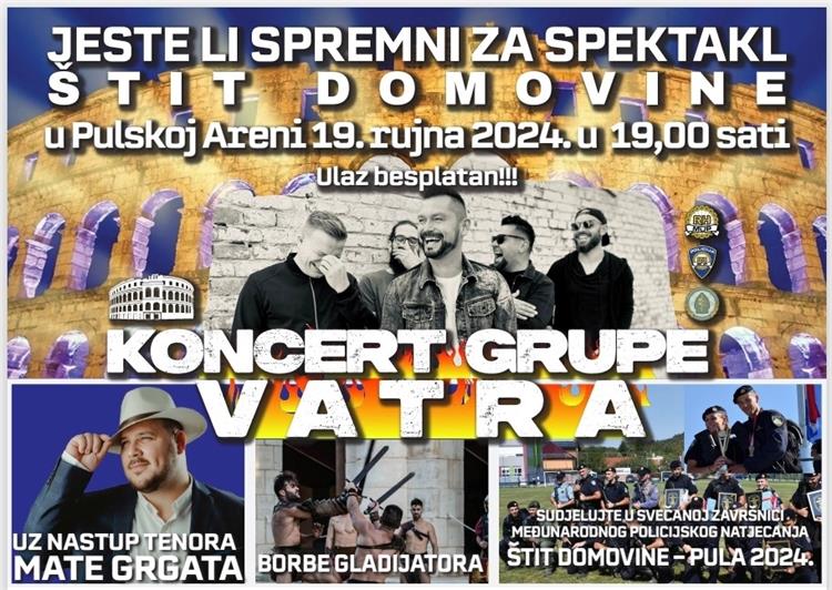 Bogat program u Areni: besplatan koncert povodom Dana policije