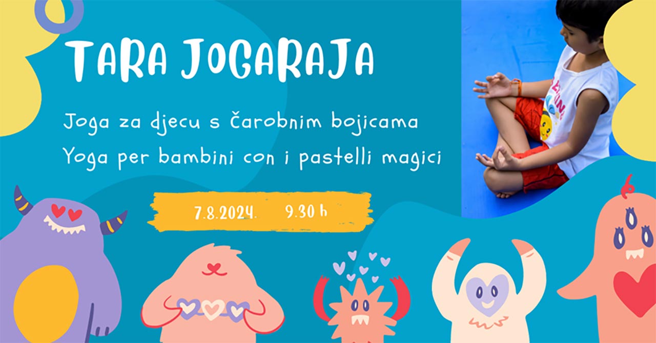 Tara Jogaraja – Joga za djecu s čarobnim bojicama