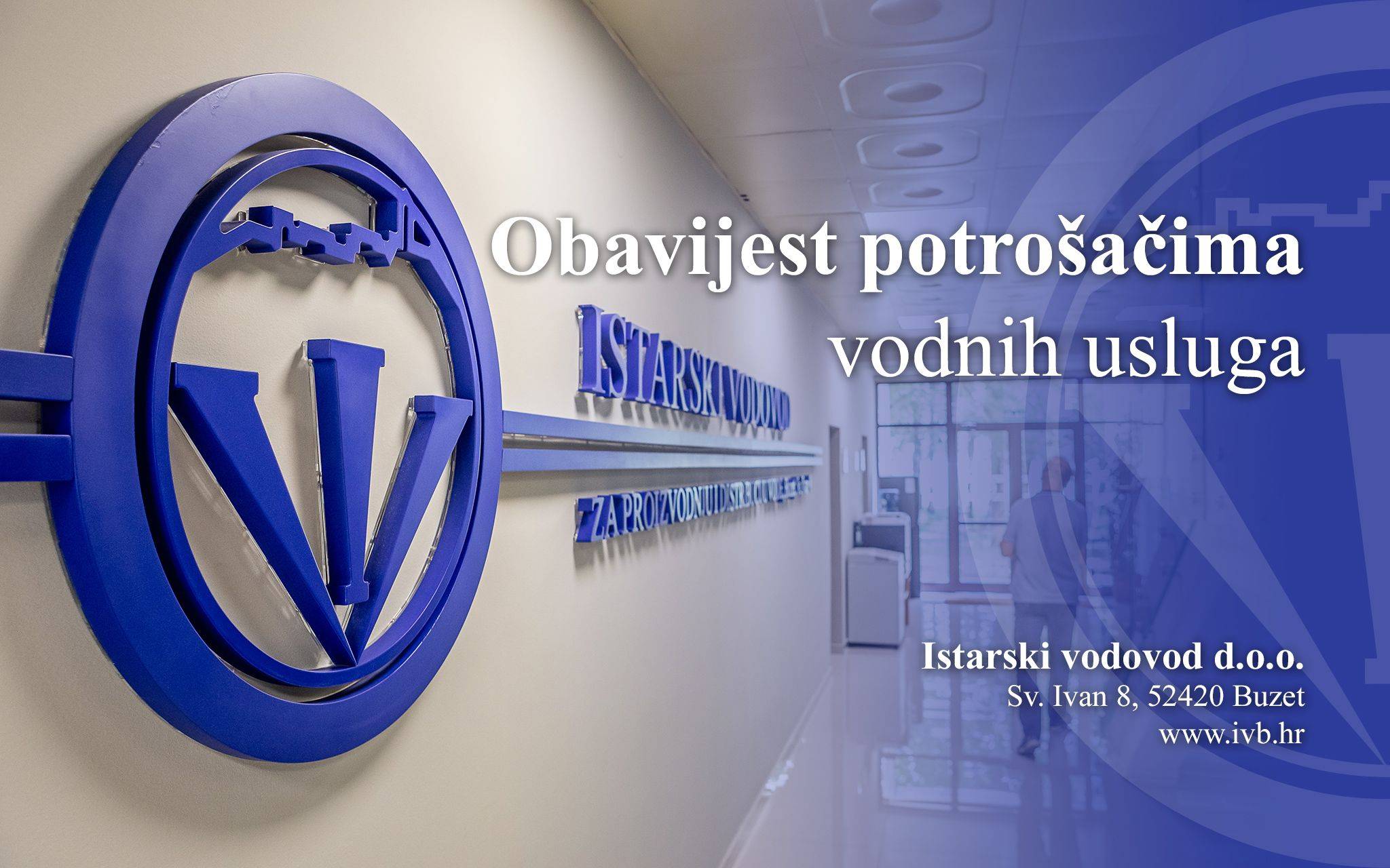 Novigrad - obavijest o privremenoj obustavi opskrbe vodom