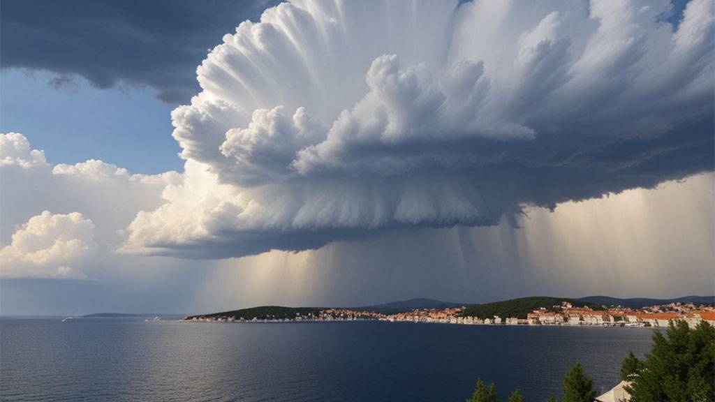 Meteorolozi najavljuju: Hrvatska između dvije zračne mase, moguće superćelije