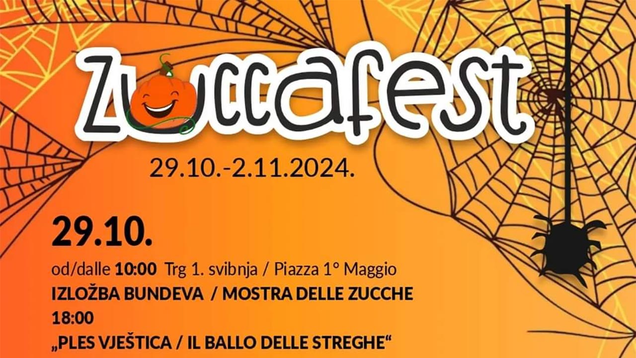 Zuccafest - Umag 29.10.-2.11.2024.